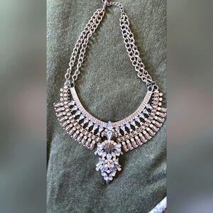 Silver Party Necklace